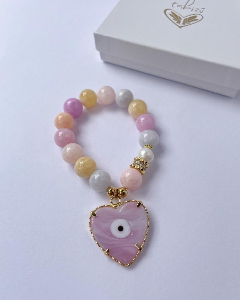 Pulsera Tonos Pastel Ojo Turco Tabiz