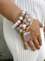 Set tonos pastel corazón lila - Imagen 2
