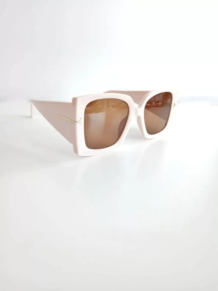 Lentes de sol beige - Imagen 2