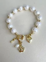 Pulsera perlas Amor perruno