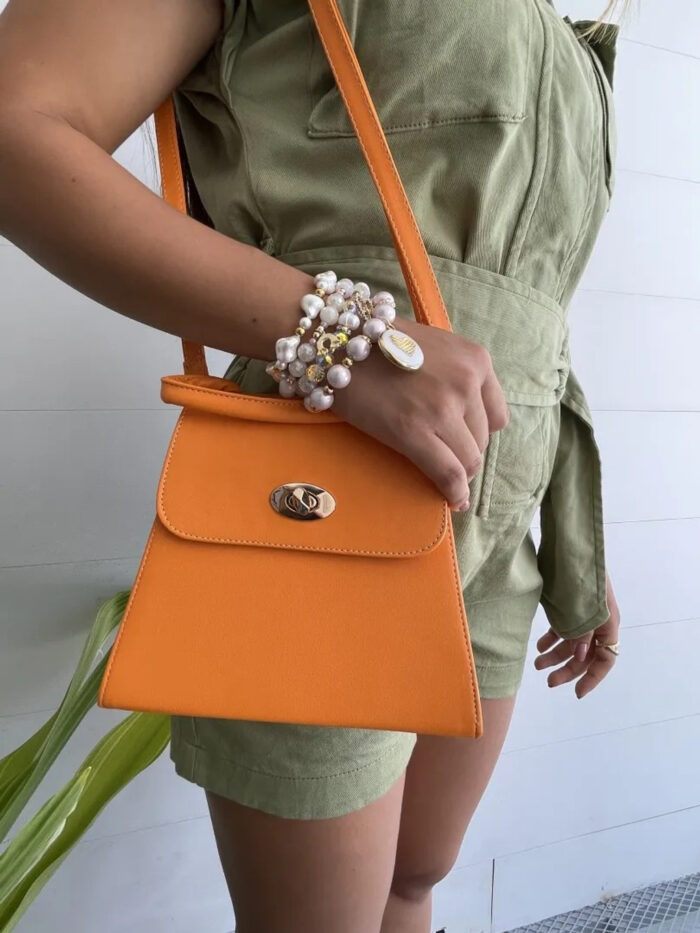 Bolso coquette naranja - Imagen 2
