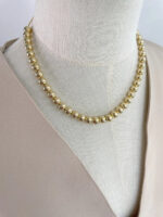 Collar balines dorados ajustable - Imagen 3