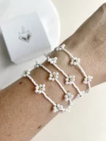 Pulsera mini flores miyuki (multifunción)