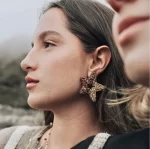 Star earrings