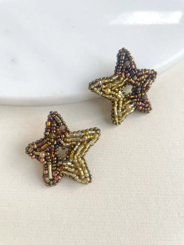 Star earrings - Imagen 2