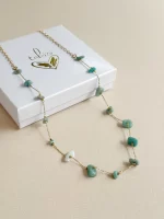 Collar básico amazonita