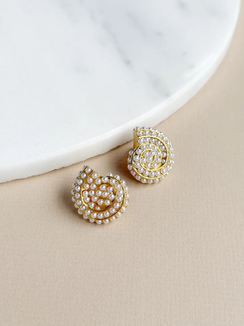 Arete espiral mini perlitas