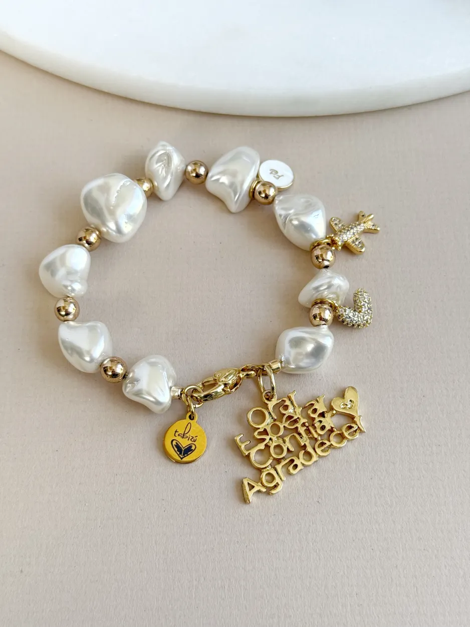 Pulsera de las intenciones perla