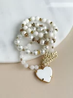 Set blanco madre perla Agradecer - Imagen 2