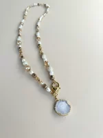 Collar doble función con drusa