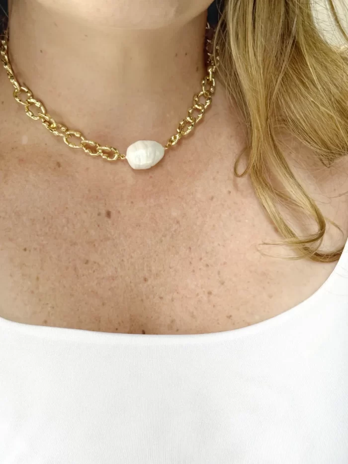 Choker maxi perla - Imagen 3