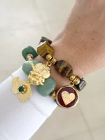 Pulsera JADE y elefante - Imagen 2