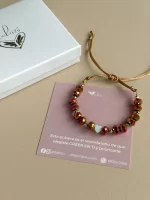 Pulsera ajustable CREE EN TI tornasol