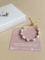 Pulsera ajustable perlas CREE EN TI