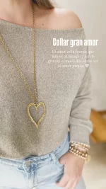 Collar largo GRAN AMOR - Imagen 3