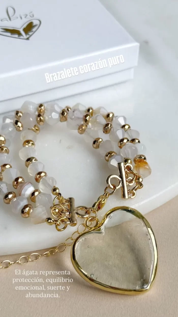 Brazalete corazón puro - Imagen 2