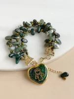 Brazalete PROTECCIÓN  ágata india