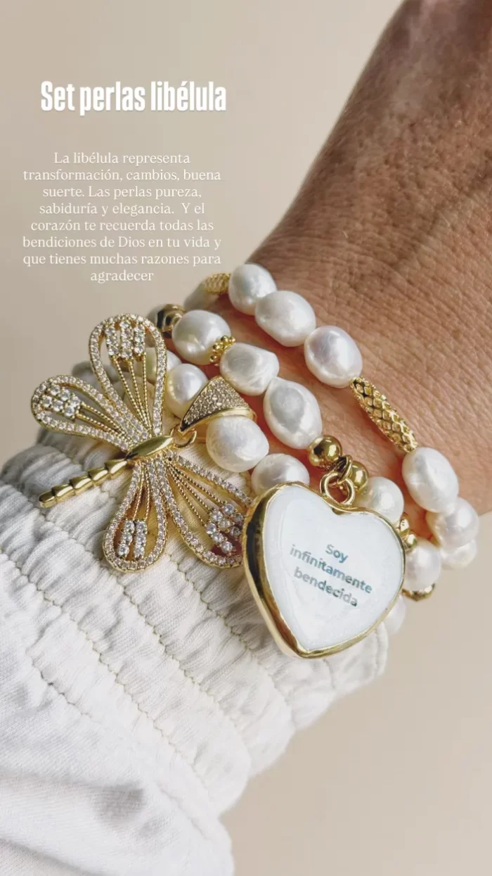 Set perlas libélula - Imagen 3