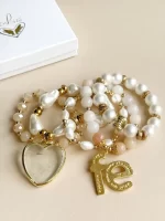 Set blanco y dorado FE - Imagen 4