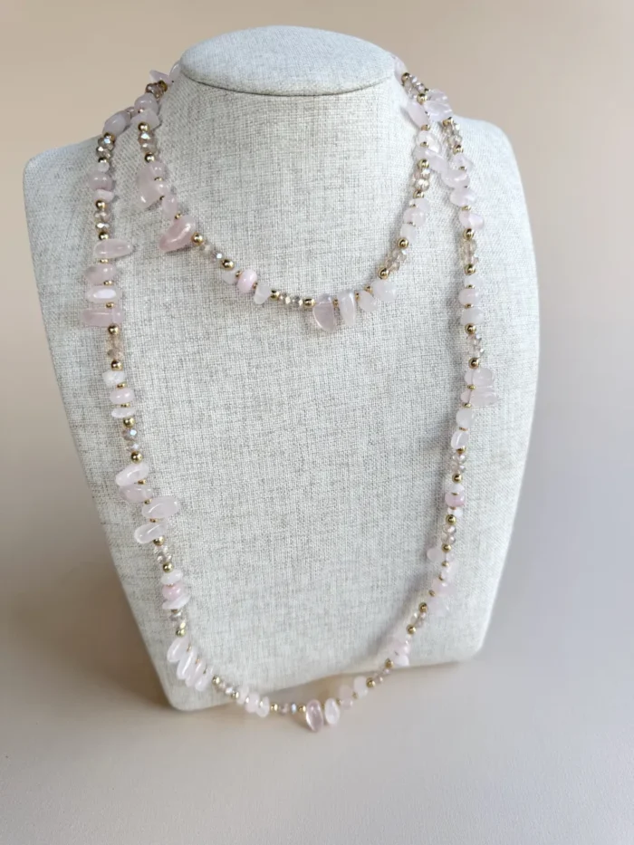 Collar multi función AMULETO ROSA - Imagen 2