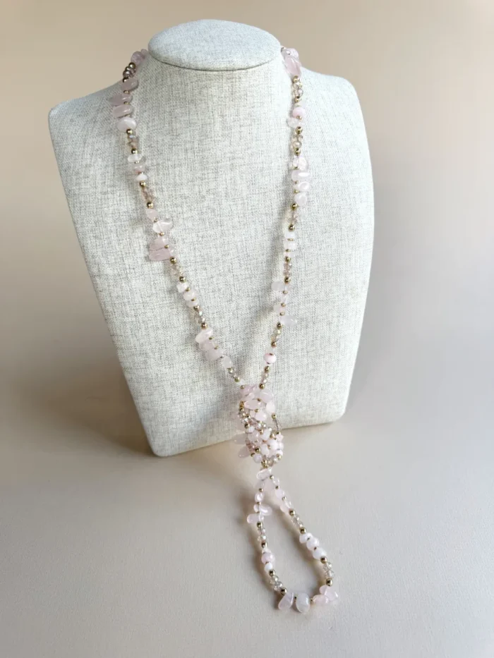 Collar multi función AMULETO ROSA - Imagen 3