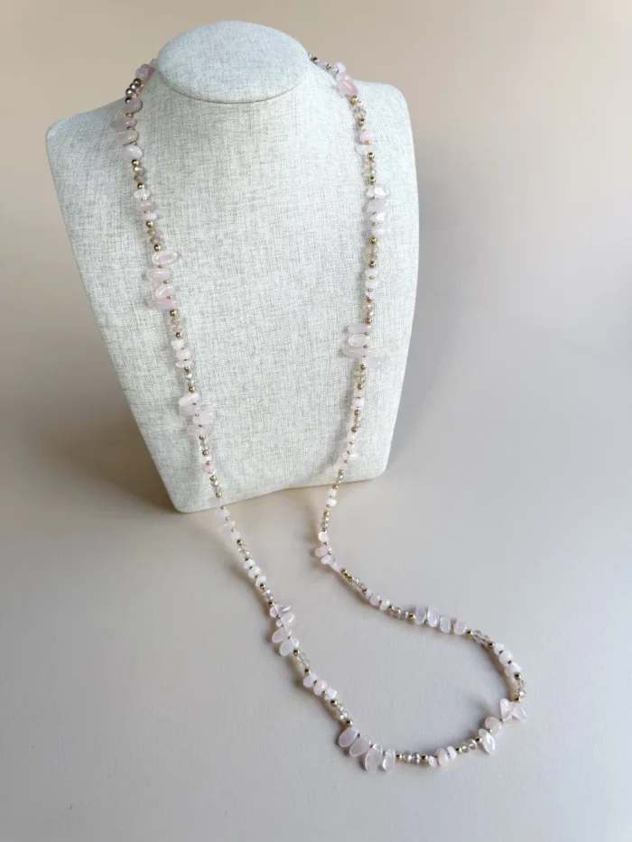 Collar multi función AMULETO ROSA - Imagen 4