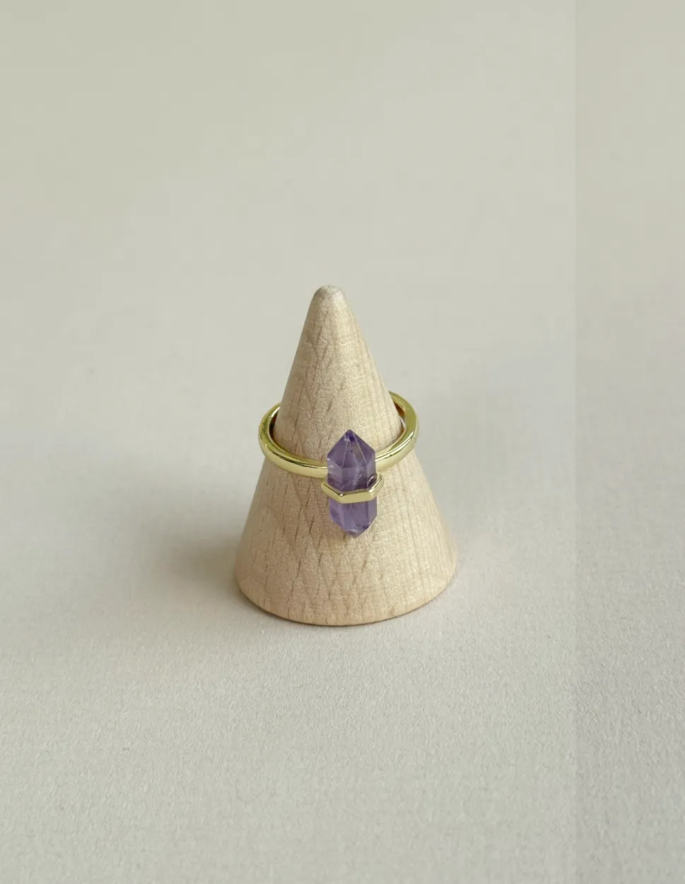 Anillo amatista