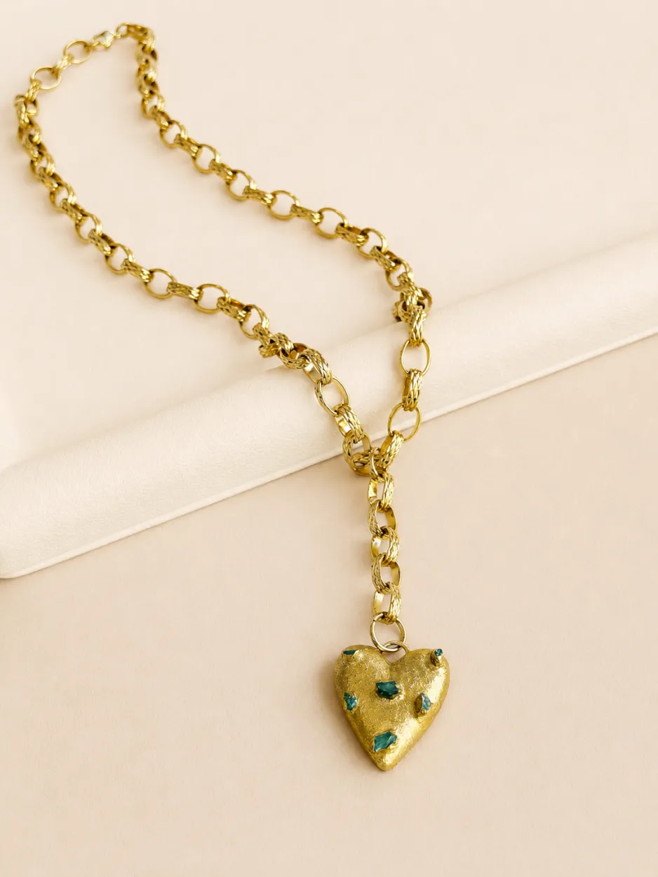 Collar corazón MORRALLA