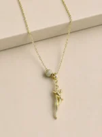 Cadena abrazo de mamá dorada