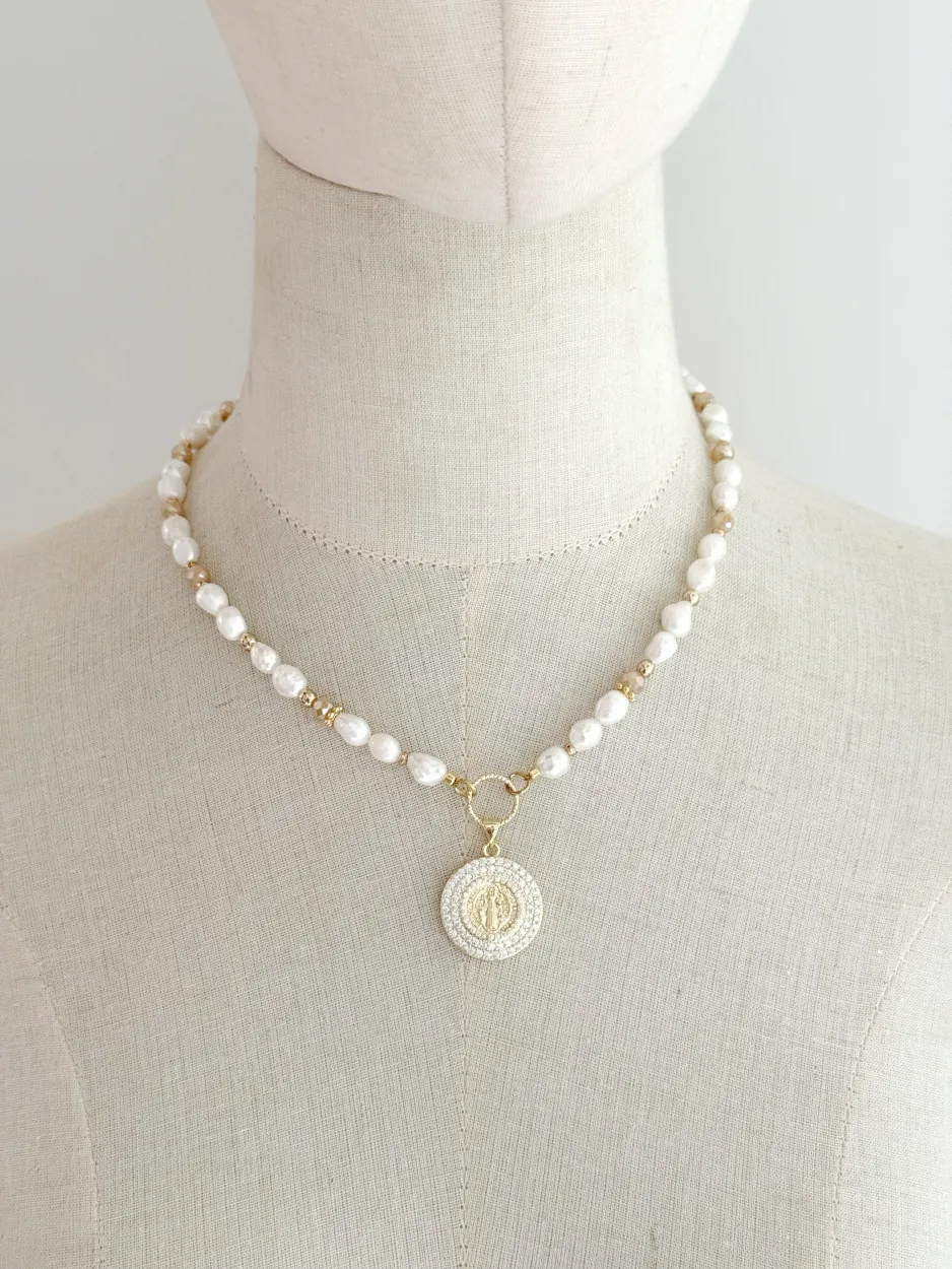 Collar perlas San Benito