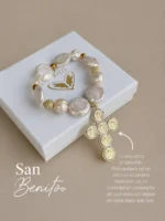 Pulsera perla barroca SAN BENITO - Imagen 2