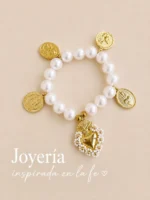 Pulsera perlas inspirada en FE - Imagen 2