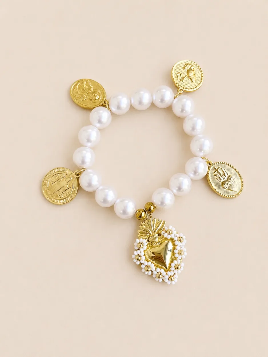 Pulsera perlas inspirada en FE