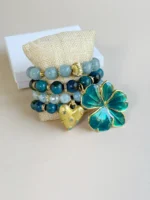 Set APATITE corazón MORRALLA - Imagen 2