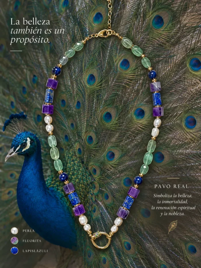 Collar Pavo Real - Imagen 2