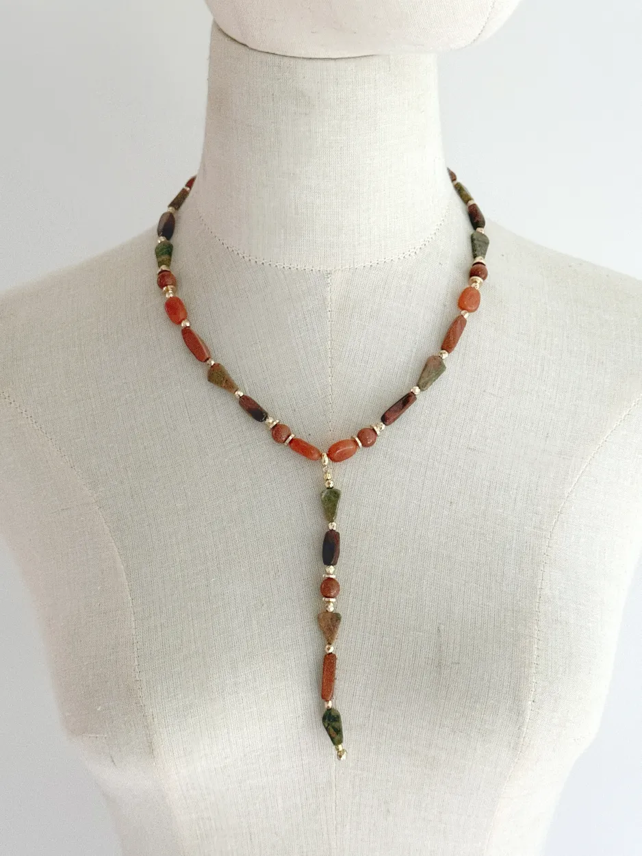 Collar Casa chocolate