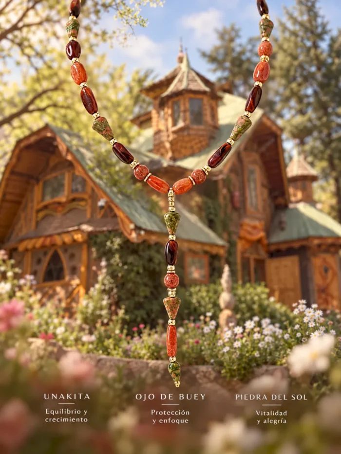 Collar Casa chocolate - Imagen 2