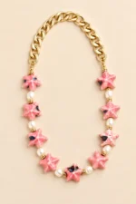 Collar estrella mar y perla cultivada - Imagen 2